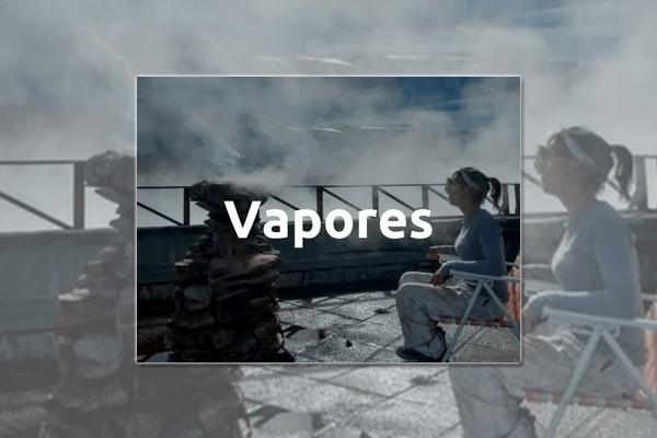 Recursos termales en Copahue, hoy: Vapores