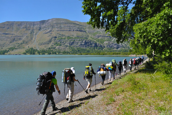 Aventura a pie por el maravilloso Norte Neuquino.