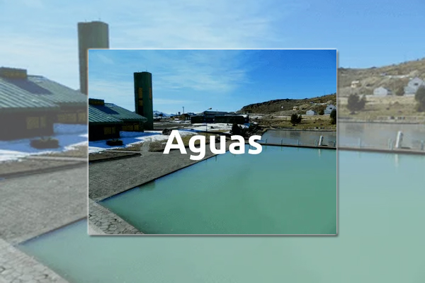 Recursos termales en Copahue, hoy: Aguas